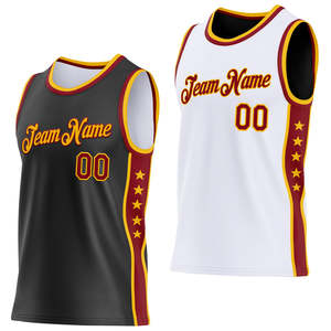 Premium Sublimation Reversible Hoops Uniform Custom Blank Athletic Apparel Quick Dry Teamwear Breathable Sports Top and Shorts - Product Image 2