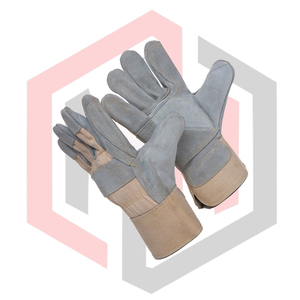 Gants de travail en cuir, paume en cuir, antistatiques, sans silicone, flexibles, respirants, durables, confortables, pour la lutte contre les incendies, stériles - Product Image 4
