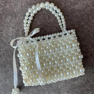 Luxury Handmade Crystal Bead Evening Bag for Women Fashion Mini Top Handle Party <b>Clutch</b> Purse <b>Wedding</b> Handbag - Product Image 3
