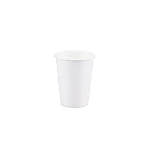 Gobelets en papier jetables à paroi unique blanche de 12 Oz, très en demande, meilleure vente, pour Usage domestique - Product Image 1