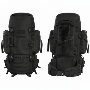 OEM ODM Custom Brand Logo Design 60L Large Capacity <b>Waterproof</b> Outdoor Sportswear Outdoor Zip Multi Pocket Travel <b>Backpack</b> - Product Image 2