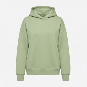 Womens Casual Sportswear Knitted Hoodie <b>Sweat</b> Pant Set Lightweight Breathable Fleece Jogger Tracksuit Front Logo <b>Top</b> - Product Image 1
