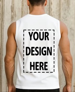Camiseta Deportiva Personalizada para Hombre, Chaleco Personalizado, Regalo de Autodisciplina, Transpirable, Ecológico, de Secado Rápido, 180g Poliéster/Algodón - Product Image 2