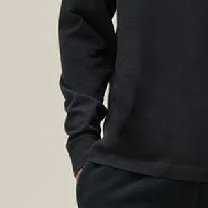 T-shirts pour hommes tendance, coupe ajustée, tissu extensible, légers, hauts d'été, style décontracté, vêtements de style streetwear, design élégant avec logo personnalisé - Product Image 3