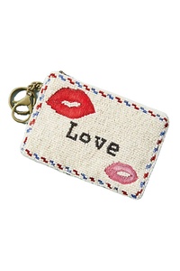 Handmade Vegetable Design Beaded Embroidery coin <b>pouch</b> With mini zipper bag ladies <b>make</b> <b>up</b> bag Cute Fancy High Quality beaded - Product Image 3