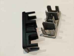 Embouts de protection en alliage d'aluminium moulés sous pression sur mesure pour tubes et cylindres, composant de quincaillerie de précision - Product Image 2
