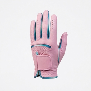 Guante de Golf de Piel Cabretta Personalizado de Primera Calidad, para Mano Izquierda, Ajuste Cómodo, Diseño Perforado, Proveedor Directo de Fábrica OEM ODM - Product Image 1