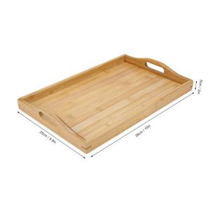 Premium Bamboo Food Tray Durable Serving for Home Office Restaurant Hotel Use - Product Image 4