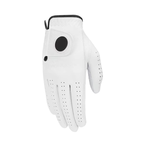 Gant de golf en cuir véritable blanc, main droite, antidérapant, à enfiler, unisexe, fabriqué au Pakistan - Product Image 1