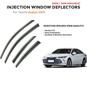 Protector de Ventana para Auto, 4 Piezas, con Cinta Adhesiva 3M, Deflector de Ventana, Visera para Puerta, Protección Contra Sol y Lluvia - Product Image 2