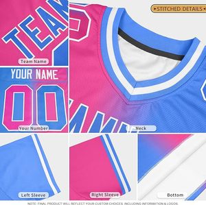 Camiseta de Fútbol Americano Personalizada Negra y Dorada con Cuello en V, Manga Corta, Impresión Sublimada con Nombre y Número del Equipo, Transpirable, de Poliéster para Hombre - Product Image 6