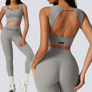 Conjunto Deportivo de Alta Calidad para Mujer, Bra Deportivo y Leggings, Ropa para Gimnasio, Fitness, Yoga y Entrenamiento, Venta al Por Mayor - Product Image 1