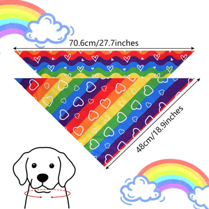 Wholesale Customizable Cotton Solid Dog Bandanna Top Quality Sublimation <b>Blank</b> <b>Pet</b> Scarf - Product Image 4
