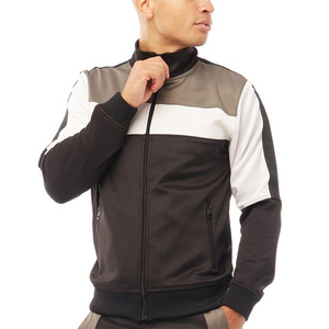 Sudaderas personalizadas con tres colores en bloques, multicolor, para hombre, deportivas, casuales, con bolsillos, fabricante de ropa. - Product Image 3