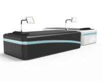 Table de massage à eau chaude pour club de bien-être et salon de beauté, mobilier commercial de salon pour hôtel et salon.