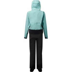 Boys Waterproof <b>Work</b> Coverall Polyester Blue Green <b>Black</b> Trim Outdoor Use - Product Image 2