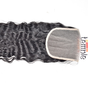 Extensiones de Cabello Humano 100% Natural Vietnamita, Cierre 5x5, Paquetes Super Double Drawn, Trama Doble a Máquina, Venta al por Mayor - Product Image 1