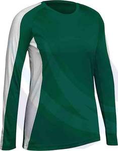 Maillot de volley-ball à manches longues en polyester et spandex imprimé, design personnalisé unisexe pour adultes, design triomphant, vêtements de sport - Product Image 4