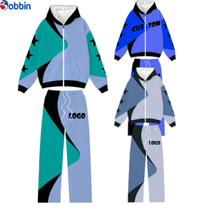 Conjunto de Chaqueta y Pantalón Cortavientos para Hombre, Chaqueta con Cierre y Pantalón Cortavientos, Conjunto Deportivo de Moda, Ropa Masculina con Bloques de Color Personalizados - Product Image 5