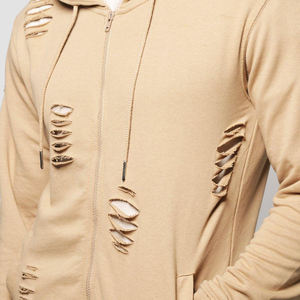 Conjunto Deportivo Oversize para Hombre, Estilo Desgastado, Sudadera con Capucha y Pantalones Jogger, Moda Urbana Casual, Proveedor OEM - Product Image 6