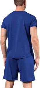 Conjuntos de Shorts de Verano para Hombre en Oferta, Ropa Deportiva Personalizada, Camiseta y Shorts Transpirables 100% Algodón, Conjunto Deportivo de Dos Piezas - Product Image 4