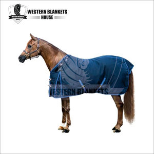 Manta para Caballo Western 420D Impermeable y Transpirable para Verano con Forro de Poliéster - Product Image 2