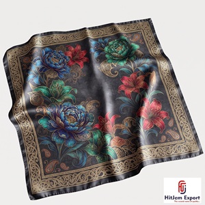 Écharpe en tissu imprimée numériquement sur mesure de haute qualité, étiquette blanche, fabricant de textiles OEM ODM, produits textiles sur mesure Madeira, marque de tissus personnalisés - Product Image 6