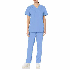 Meilleures ventes : Tenues médicales unisexes en tricot, uniformes en toile avec logo personnalisé, vêtements de travail pour infirmières, tenues de clinique pour médecins, personnalisables - Product Image 3