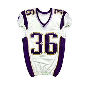 Maillot de football américain pour homme, design personnalisé, qualité supérieure, 100 % polyester - Product Image 3