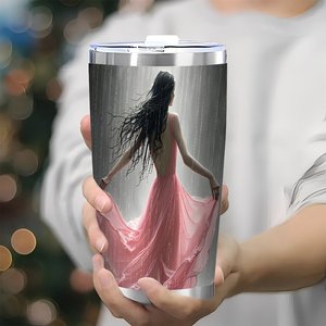 20oz Stainless Steel Tumbler Double Wall Sublimation Ready Blank <b>Cup</b> For Customization - Product Image 3