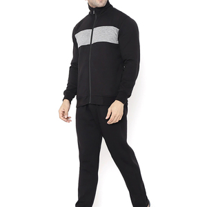 Survêtement Homme Haut de Gamme à Capuche Coupe Droite Décontracté Uni en Polaire Écologique Polyester/Coton Imprimé Personnalisé pour Activités de Plein Air et Gym - Product Image 3