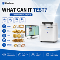 Analyseur de métaux précieux XRF, testeur de pureté de l'or non destructif pour bijouterie, magasin de vente à l'occasion, recyclage de l'or