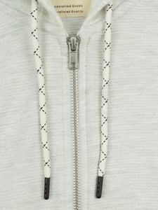 Sweat à capuche zippé épais et surdimensionné en coton polaire épais cordon de tirage en éponge Logo personnalisé Vêtements d'hiver pour hommes de grande taille - Product Image 6