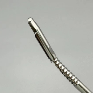 Raspador de Hueso para Implantes Dentales de Alta Calidad, 1 Pieza, Instrumento de Implantología Curvo para Cirugía de Injerto, Acero Inoxidable - Product Image 6