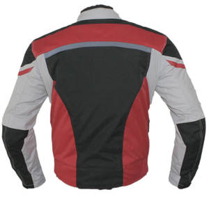 เสื้อแจ็คเก็ตสำหรับนักแข่งมอเตอร์ไซค์มืออาชีพ ป้องกันลม หลายสี ปรับแต่งชื่อทีมได้ อุปกรณ์สำหรับนักขี่มอเตอร์ไซค์ พร้อมแผ่นป้องกันที่ถอดออกได้ - Product Image 2