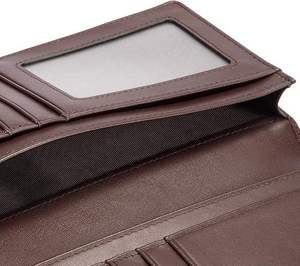 High Quality Lightweight Genuine Leather Men's <b>Wallet</b> with Custom Logo <b>Long</b> Length Factory-Made Wholesale Price - Product Image 5