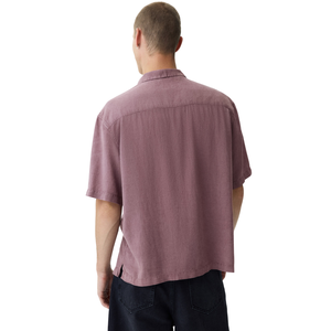 Chemise décontractée en mélange de lin, coupe ample, respirante, boutonnée, pour les vacances d'été, légère et confortable, vente en gros personnalisée - Product Image 3