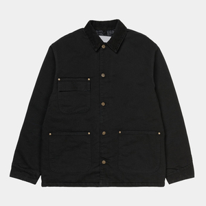 Vintage Canvas <b>Jacket</b> For Men With Custom Embroidery Canvas <b>Chore</b> Work <b>Jacket</b> With Front Button Closure - Product Image 2