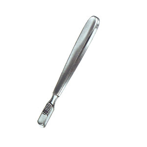 เครื่องมือถอนฟันฟาราบูฟ สำหรับจัดฟัน ขนาด 15.5 ซม. ด้ามจับกลวง 12.5 มม. แบบมีลายกันลื่น คลาส 1 สำหรับการผ่าตัด ทำจากสแตนเลสสตีล ได้รับมาตรฐาน CE - Product Image 5