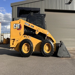 รถตักล้อยางแคตเตอร์พิลลาร์ Cat 246d3 มือสอง พร้อมห้องโดยสารที่สะดวกสบาย ขนาด 3 ตัน รถตักล้อยางขนาดเล็ก ขาย - Product Image 5