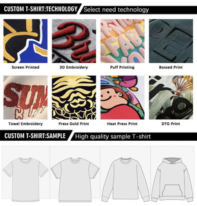 Camisetas Personalizadas de Algodón Premium de Alta Calidad, Camisetas Lisas para Impresión Serigráfica y DTG, Venta al Por Mayor OEM, Prendas Duraderas - Product Image 4