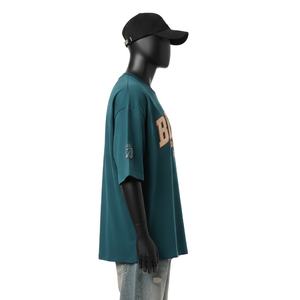 Camiseta Extra Grande para Hombre, Algodón Premium Jersey GSM, Color Personalizado, Impresión de Logotipo, Camiseta 100% Algodón para Hombre, Corte Holgado, Estampada - Product Image 2