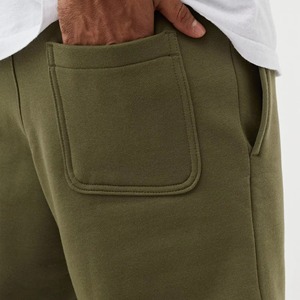 Men's Sweat Shorts Soft Casual Cotton French Terry Fleece Lounge Gym Workout Fits Custom Short Men's Shorts - Product Image 4