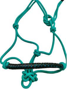 Ornements pour chevaux HO 88485, laisse en nylon/PP, laisse de cheval de haute qualité, 4 nœuds, fabrication artisanale, taille ajustable, disponible en plusieurs tailles - Product Image 5