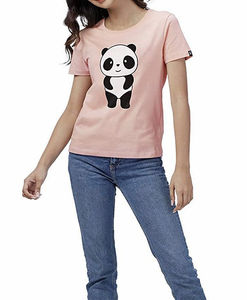 T-shirt en coton de qualité supérieure, fabriqué au Pakistan, effet délavé, personnalisable, directement de l'usine, pour femmes. - Product Image 5