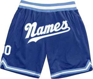 Wholesale Manufacturer Custom Logo And Design Gym Shorts 7 Inch Double Mesh Sublimation Stitched logo Basketball Shorts - Product Image 6