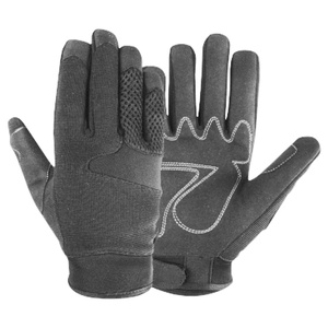 Gants de travail mécaniques en cuir synthétique renforcé Amara, certifiés CE, avec manchette réglable, anti-coupure, robustes, de sécurité - Product Image 6