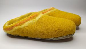 Pantoufle d'intérieur en feutre pour femme - Pantoufle Hill Cover - Product Image 4