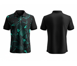 Polyester Sublimation Polo Shirt – Lightweight & Breathable Design for Men Women Youth Quick-Dry Dry-Fit Active Polo - Product Image 4