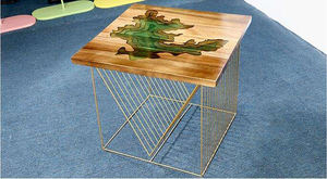 Tables d'art en résine époxy, table basse en résine époxy, décoration intérieure - Product Image 6